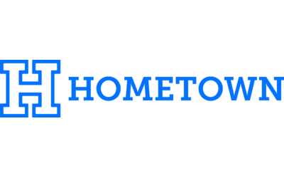 Hometown - Primary Logo Blue