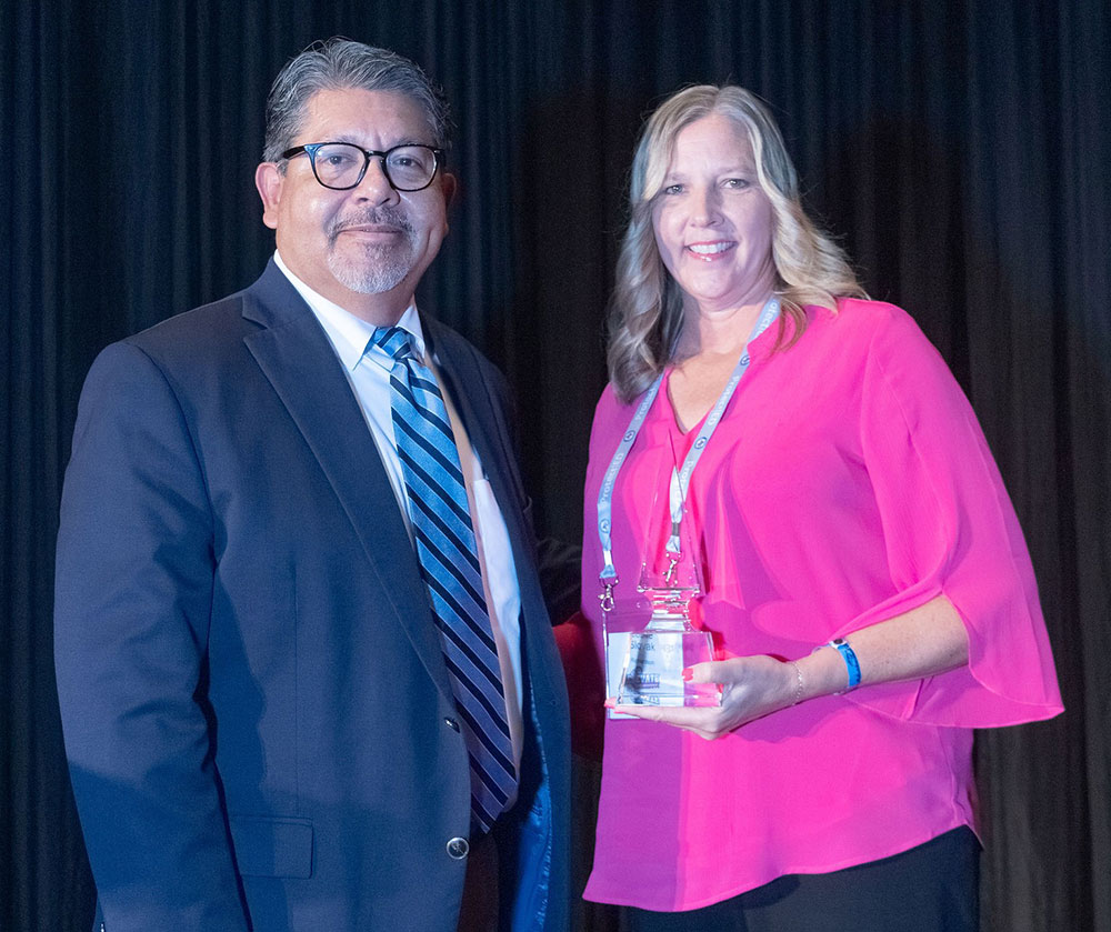 Juan Lopez-PBK/Leslie Slovak-Director of Athletics-Richardson ISD